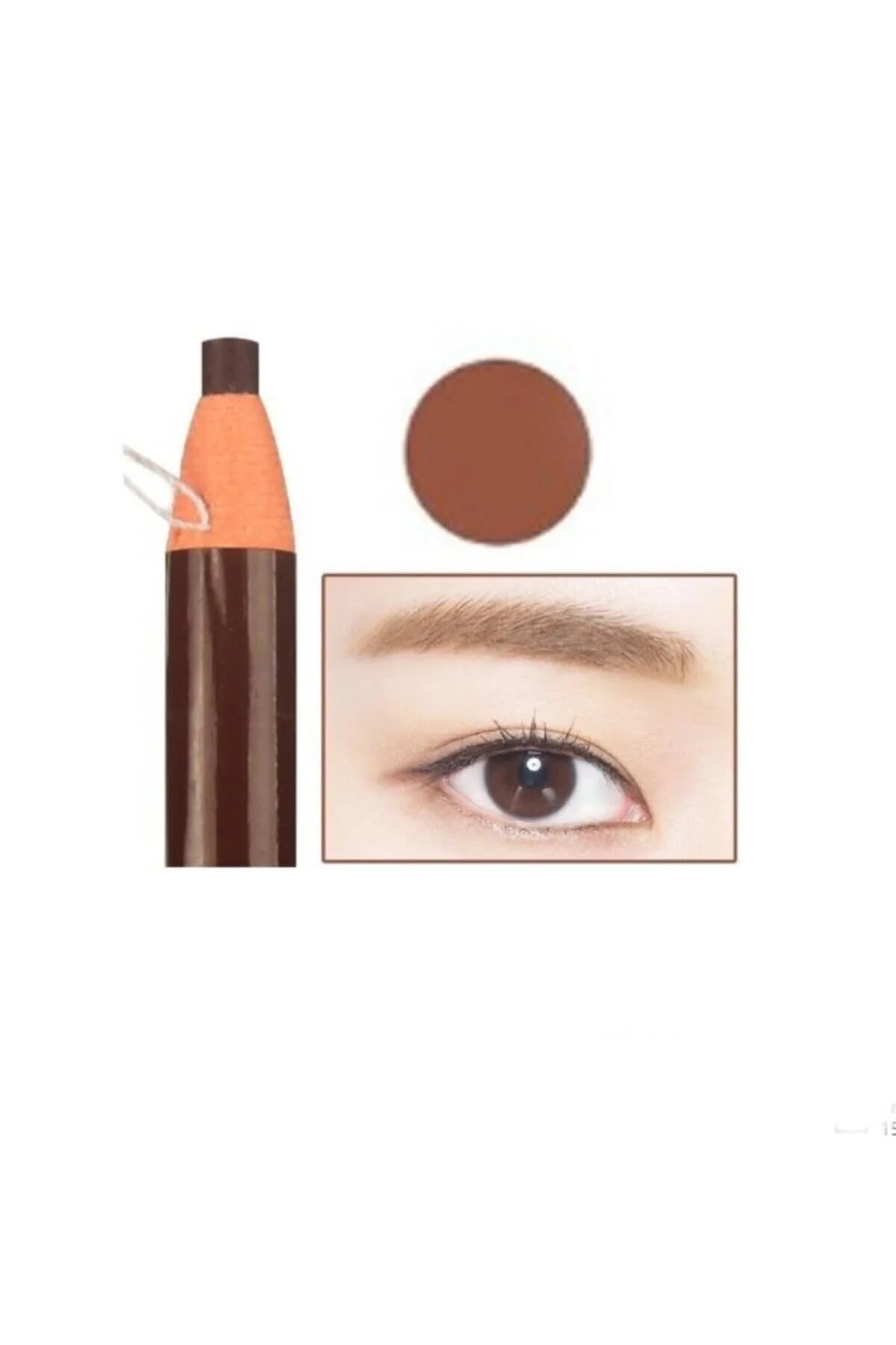 İpli Çizim Kalemi Kaş Tasarım Kalemi Açık Kahve Light Brown