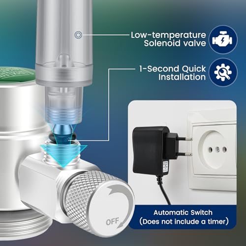 Système de CO2 pour aquarium complet avec diffuseur et électrovanne - 7