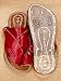 Mens Red Leather Sandals ~ SandCruisers ~ Handmade Traditional Arabian Sandals ~ Great for Outdoors, Beaches, Parks, Lakes and Earthing!