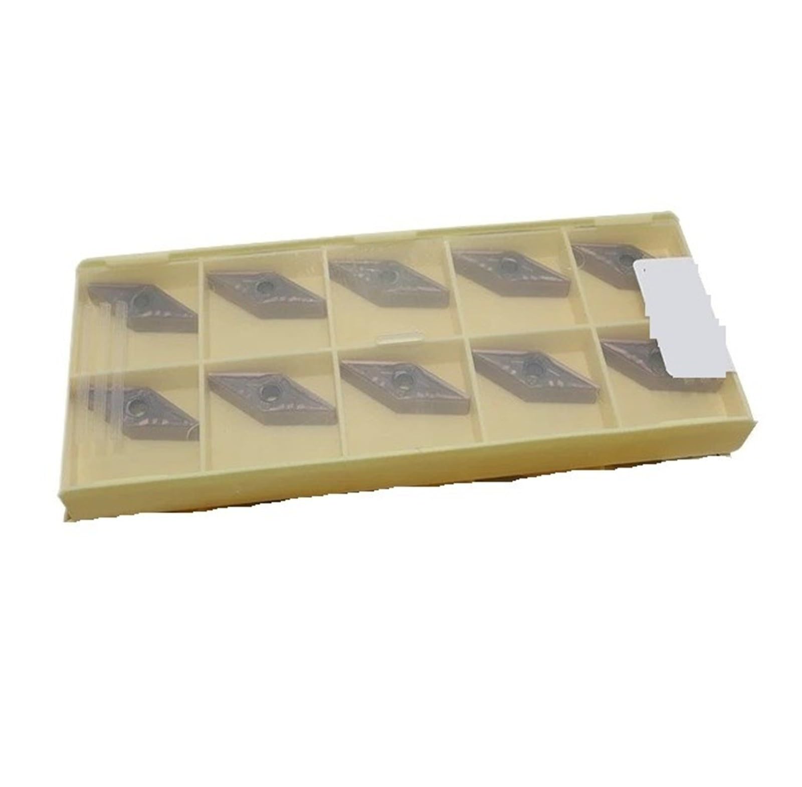 Hoja de carburo de 10 piezas, serie VNMG160 original(VNMG160404 HS LF6018)