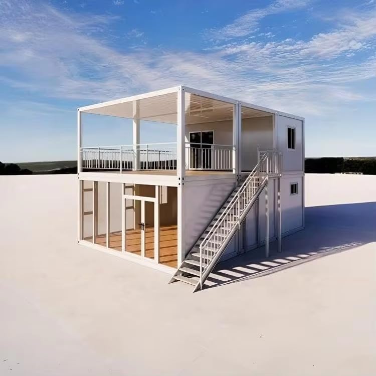 2-Storey Mobile Tiny Home – Prefab Expandable Container Home with Bathroom and 2-4 Bedrooms | Portable Modular Living Villa for Family, Office, Camp, or Emergency Housing | Deposit - Image 4