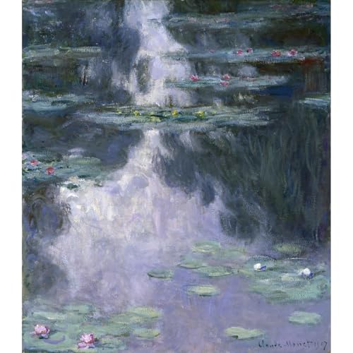 Toile Monet Nénuphars ARTICULOZY pour habiller un grand mur blanc vide