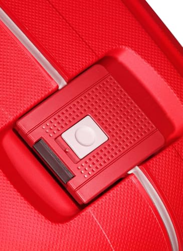 Samsonite S'Cure - Spinner M Koffer, M (69 cm), 79 L, Rot (Crimson Red)