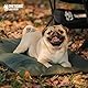 OneTigris Hundedecke 130 x 85cm Waschbares, Hundematte Komfort und Weiches Wasserdichtes Hundebett, Hundekissen für Reise Camping Outdoor - Olive Drab