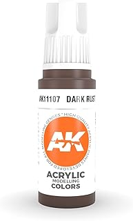 AK Interactive 3rd Gen Acrylic Dark Rust 17ml