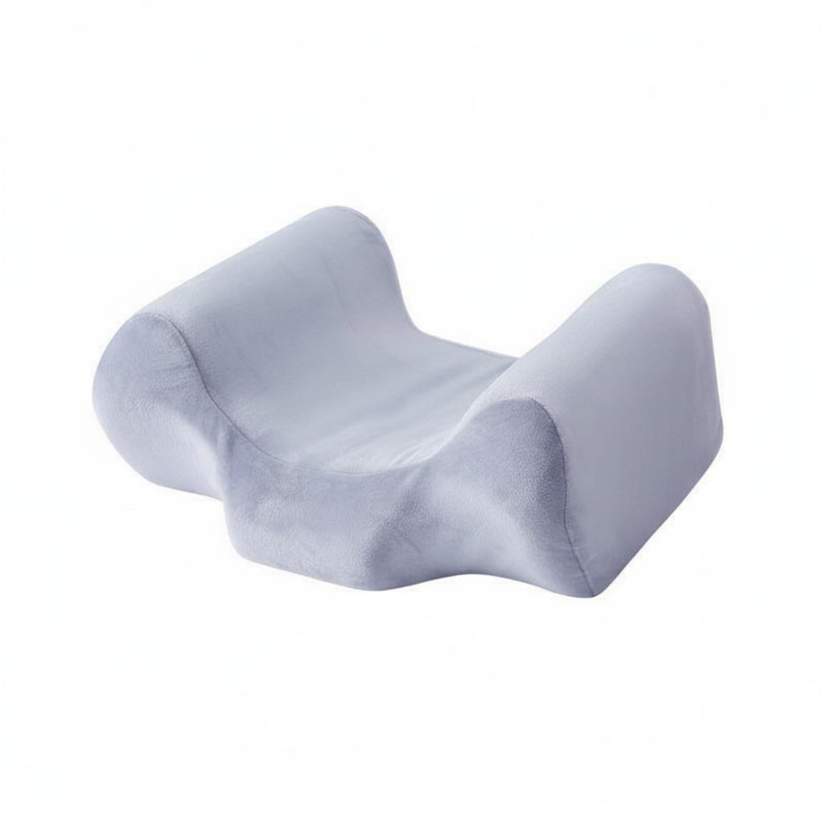 MERISHOPP Slow Rebound Anti Side Sleeping Pillow Spinal Alignment Back Sleeper Posture Pillow, Silver-image-5