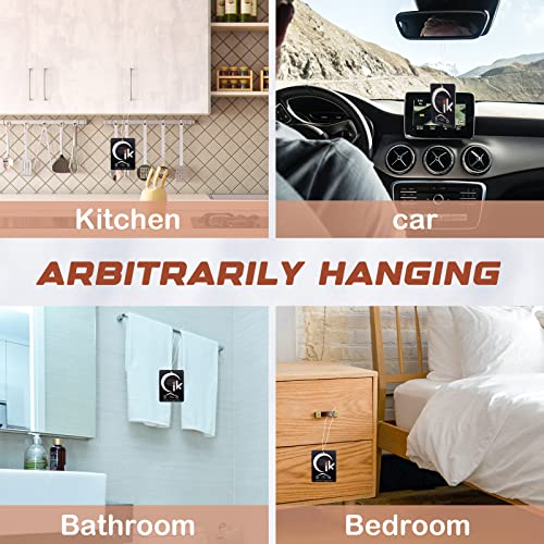 Ikeda Fragrance Car Air Fresheners | Long-Lasting Scents 45-Days Automotive Fresheners Hanging Cards | Auto Fragrance Odor Eliminator | Car Interior For Wardrobe, Closet (Mix 3, 6-Counts) #TOP5