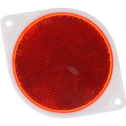 Hillman Adhesive Reflector Red (3