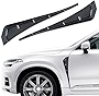 2 PCS Car Fender Side Vents Sticker, ABS Carbon Fiber Spoiler, Exterior Decoration Air Flow Intake Hole Grille Spoiler Carbon Fiber Decorative Sticker, Car Universal Accessories(Carbon Fiber)