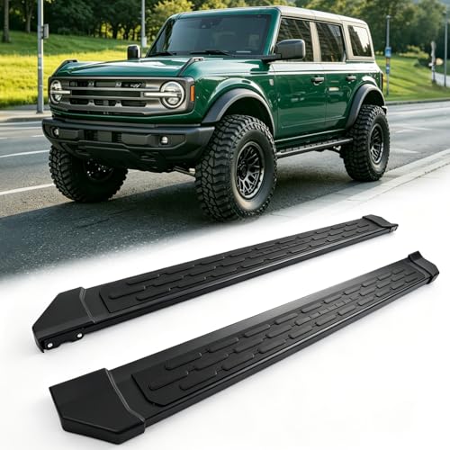 Dermon Running Boards Compatible with 2021-2026 Bronco 4-Door NOT for Sport