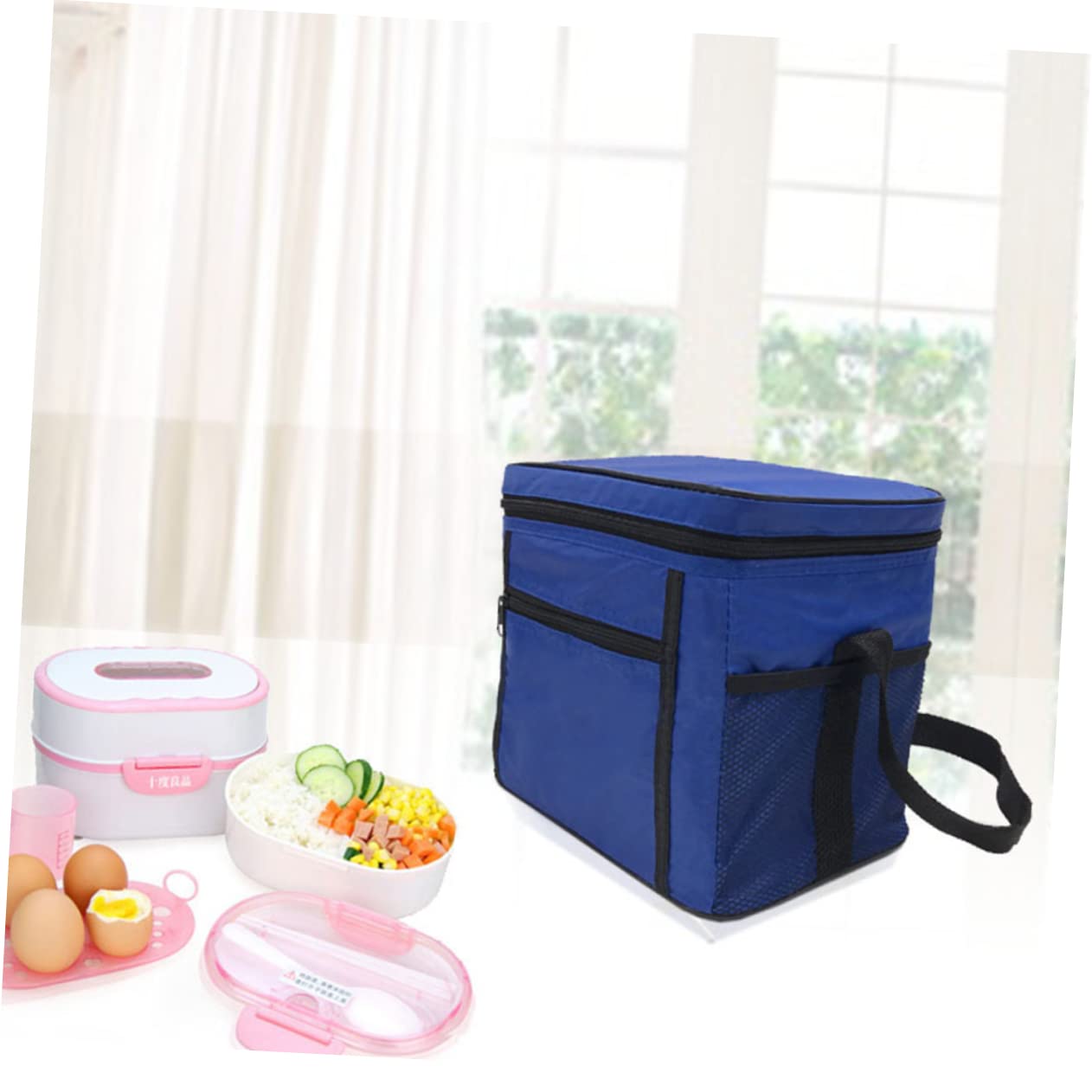 Amosfun 3 Piezas bolsa del almuerzo bolsa termica saco termico lunch bag lancheira bolsa de comida caliente cesta de picnic con aislamiento bolsas todas bolsa de almuerzo bolsa de picnic