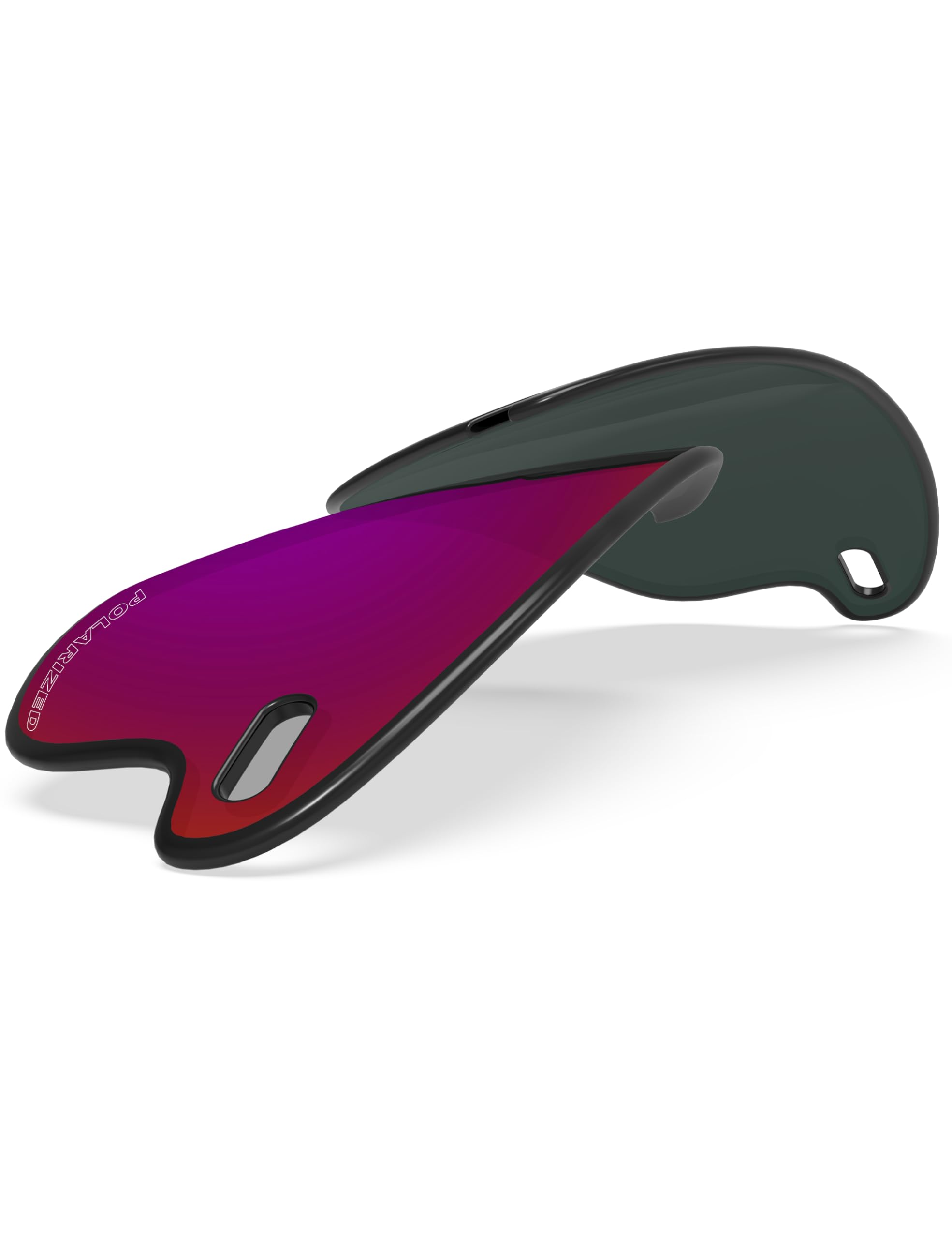 BlazerBuck Verres de rechange polarisés anti-sel pour Oakley Fast Jacket OO9097
