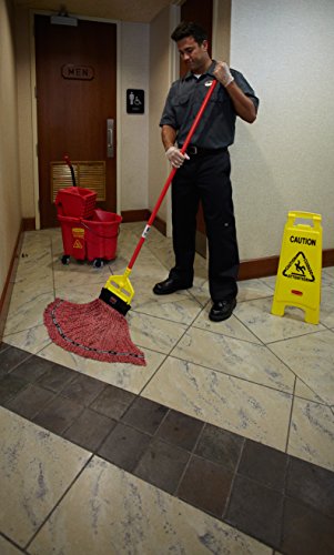 Rubbermaid Commercial Products FG611200YEL Multilingual Caution Sign thumb #1