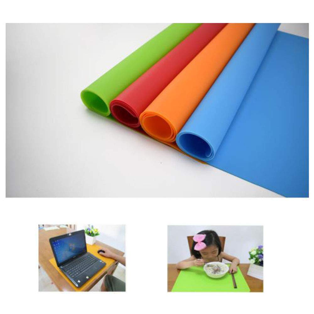 Manteles Individuales de Mesa Lavable Antimanchas Antideslizante Resistente Al Calor Gel de Sílice Salvamanteles Individuales