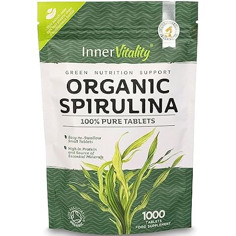 Inner Vitality Organic Spirulina Tablets 1000 Cover