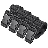 Vigorport Utility Straps with Quick Release Buckle, Nylon Backpack Accessory Sleeping Bag Strap, 1"*78" Adjustable for Hiking, Travel, Outdoor Sports-4 Pack
