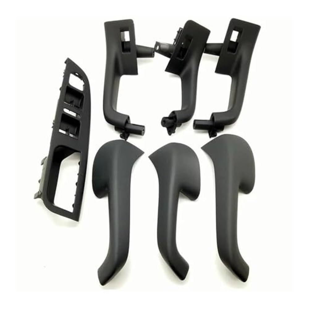 QDouiMOO Car Interior Door Handle Grab Cover for Vw for Golf 5 GTI MK5, for Jetta Handle Interior Covers(‎7pcs)