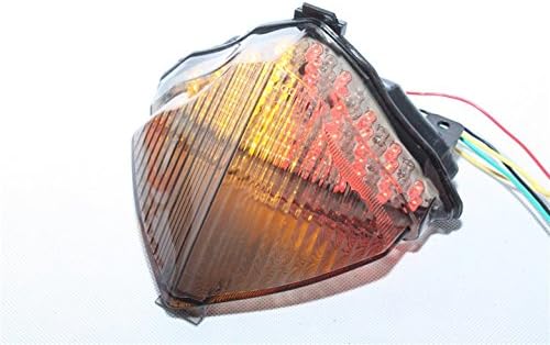 SMT-Led Tail Brake Light Turn Signals Compatible With Yamaha Yzf R1 2004 2005 2006 Smoke [B00RUE3SJE]