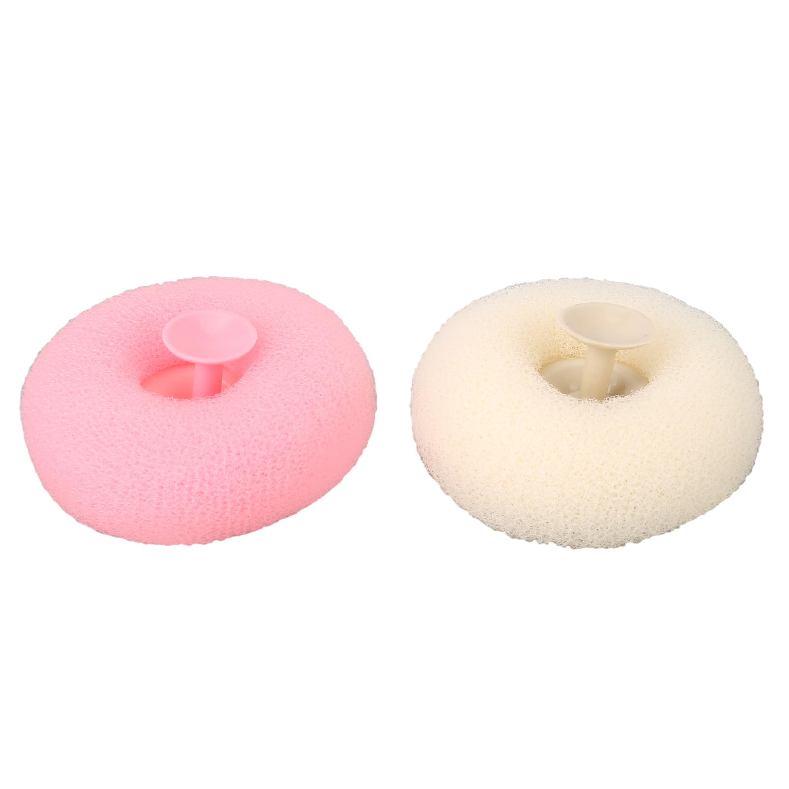 Esponja de Baño de Malla Suave de 2 Uds con Ventosa, Limpieza Exfoliante, Limpieza Profunda, Promueve la Circulación, Purificación de la Piel