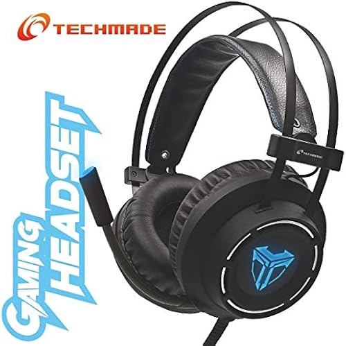 Techmade TM-M06L Set Cuffie Nero Blu Techmade TM-M06L Set Cuffie Nero Blu