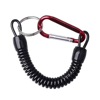 5PCS Stretchy Spiral Keyring With Color Carabiner Nigeria | Ubuy
