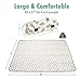 WILLOW WEAVE Beach Mat Sand Free Washable, Waterproof Camping Emergency Blankets | Picnic Baskets Accessories with Waterproof Backing and Shoulder Strap - Leaf