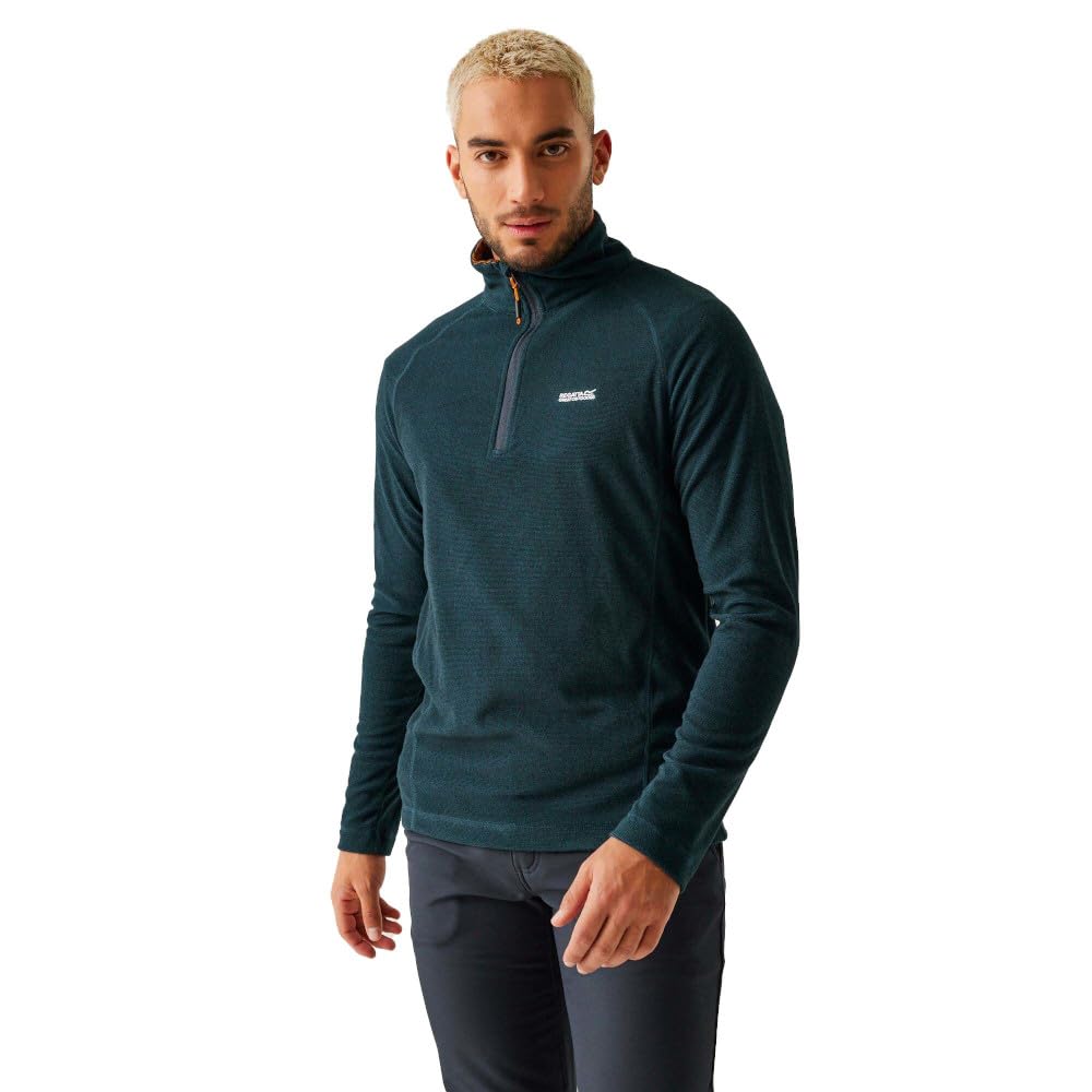 Regatta Men's Moroccan Blue/Navy/Fox Great Outdoors Montes Funnel Neck Fleece Jumper (3Xl) ()