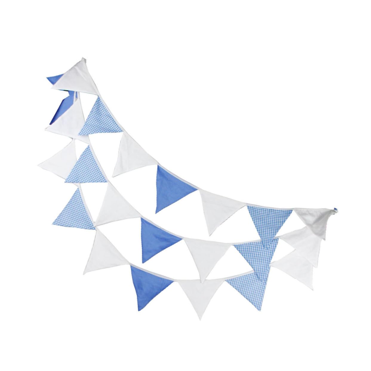 UPKOCH 2piezas Banderines De Decorativos Para Fiestas Bodas y Cumpleaños Guirnalda Azul y Para Celebraciones Infantiles Banderines