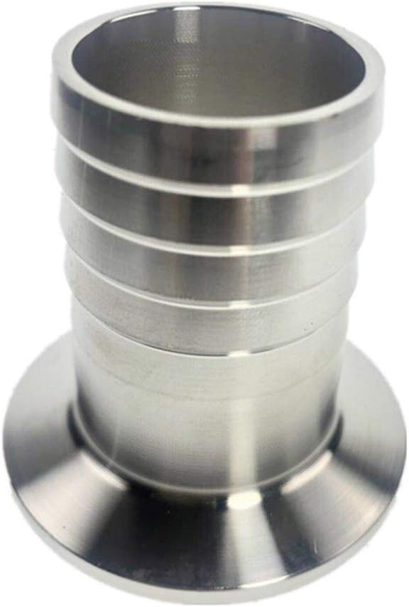 Pipe Connector Tool 3pcs Sanitary Hose Barb Pipe Fitting Tri Clamp Type Ferrule Stainless Steel SUS SS 304 Pipe Accessory