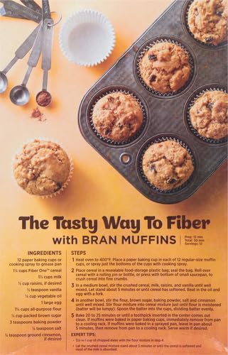 Image of Fiber One Cereal, Original Bran, High Fiber Cereal Made with Whole Grain, 19.6 oz (Pack of 6)