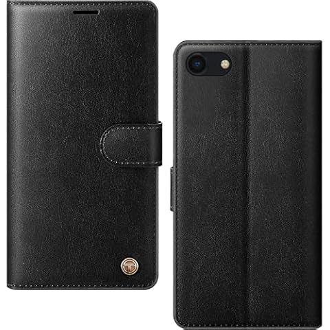 AIMOYU iPhone SE/7/8 Flip Wallet Case Cover