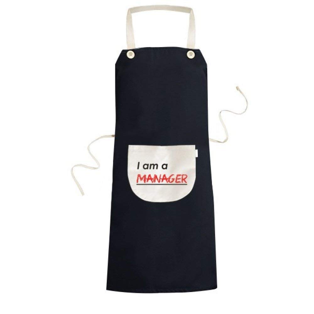 Tabliers noir de cuisine beatChong avec poche et citation pour chef