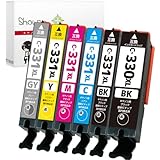 【Shower】BCI-331XL+330XL/6MP 大容量タイプ (Canon) キヤノン 330 331 インク 6色セット 残量表示対応 ICチップ付き 日本企業が販売する純正と併用可能な品質の互換インク ≪インク専門家監修製品≫