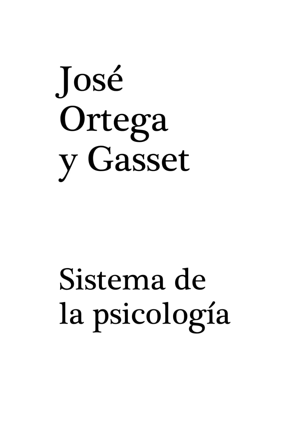 SISTEMA DE LA PSICOLOGÍA