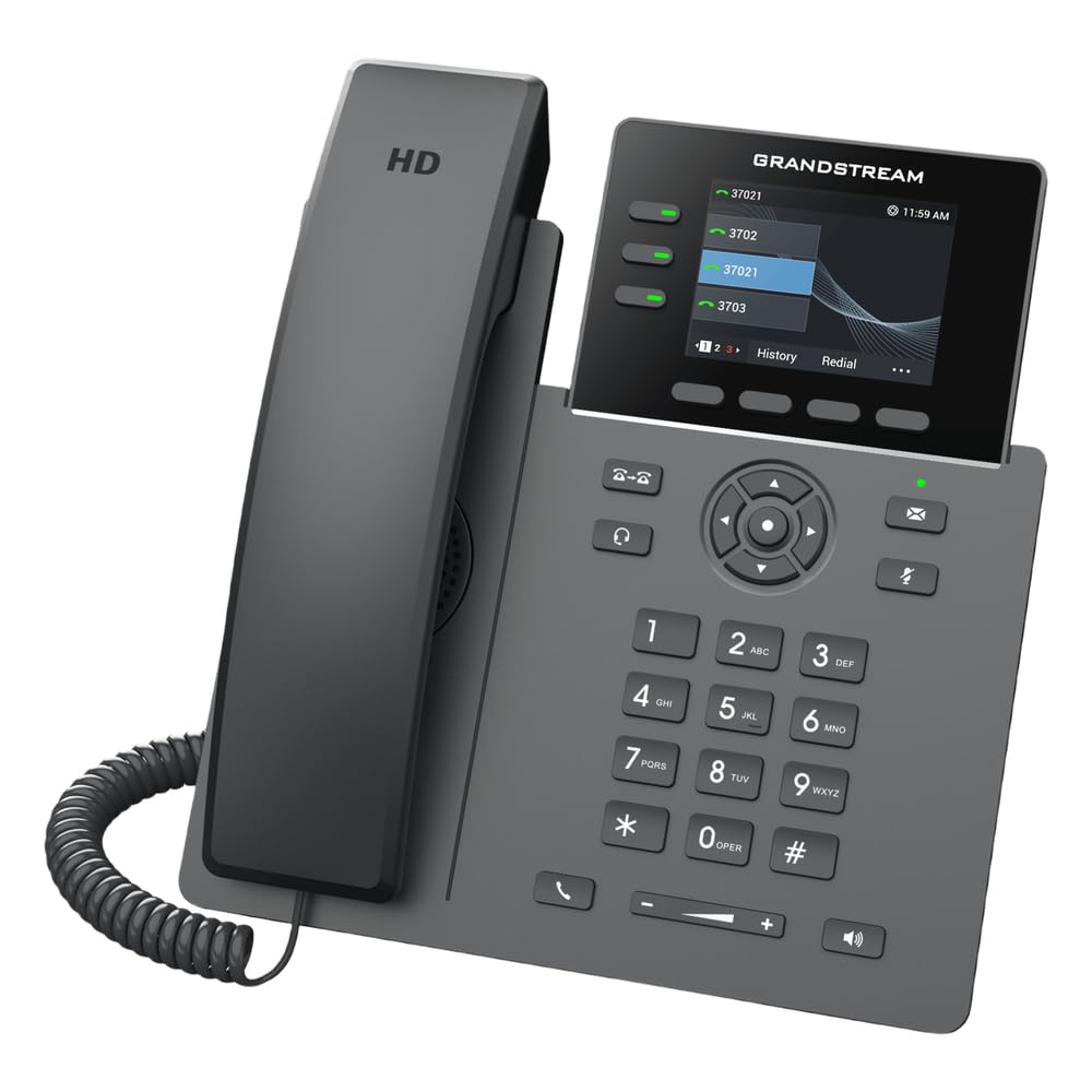 Grandstream - VoIP-telefon - 5-vejs op