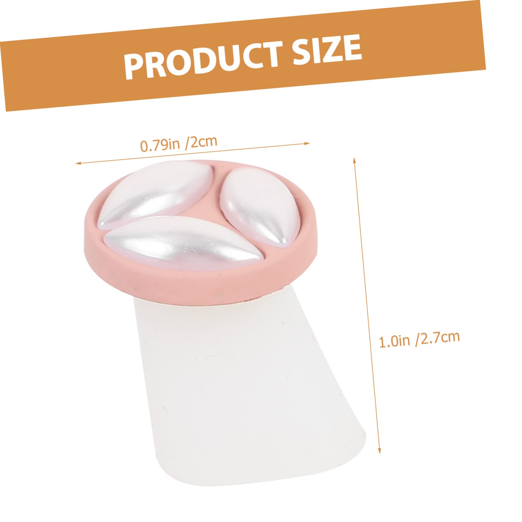 Ipetboom Silicone Toe Separator 8pcs Nail Polish Toe Separators for Women for Straightening