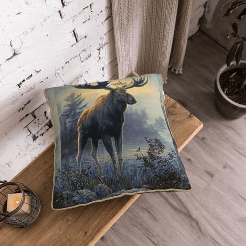 Housse de coussin en velours élan pour une ambiance chaleureuse - 8