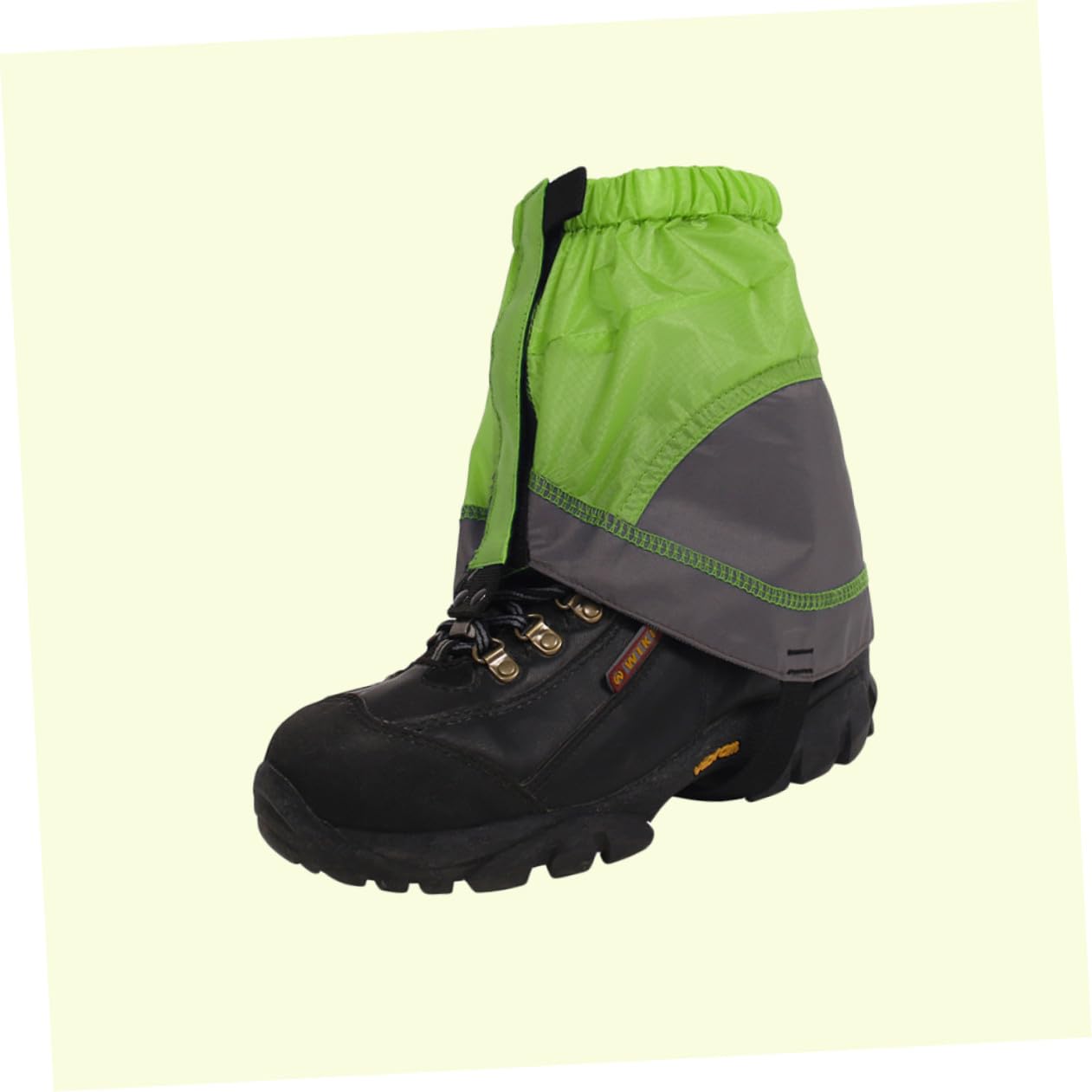 BESPORTBLE 2paires Guêtres Légères Imperméables pour Randonnée Protection Chaussures Accessoires De Plein Air Vert