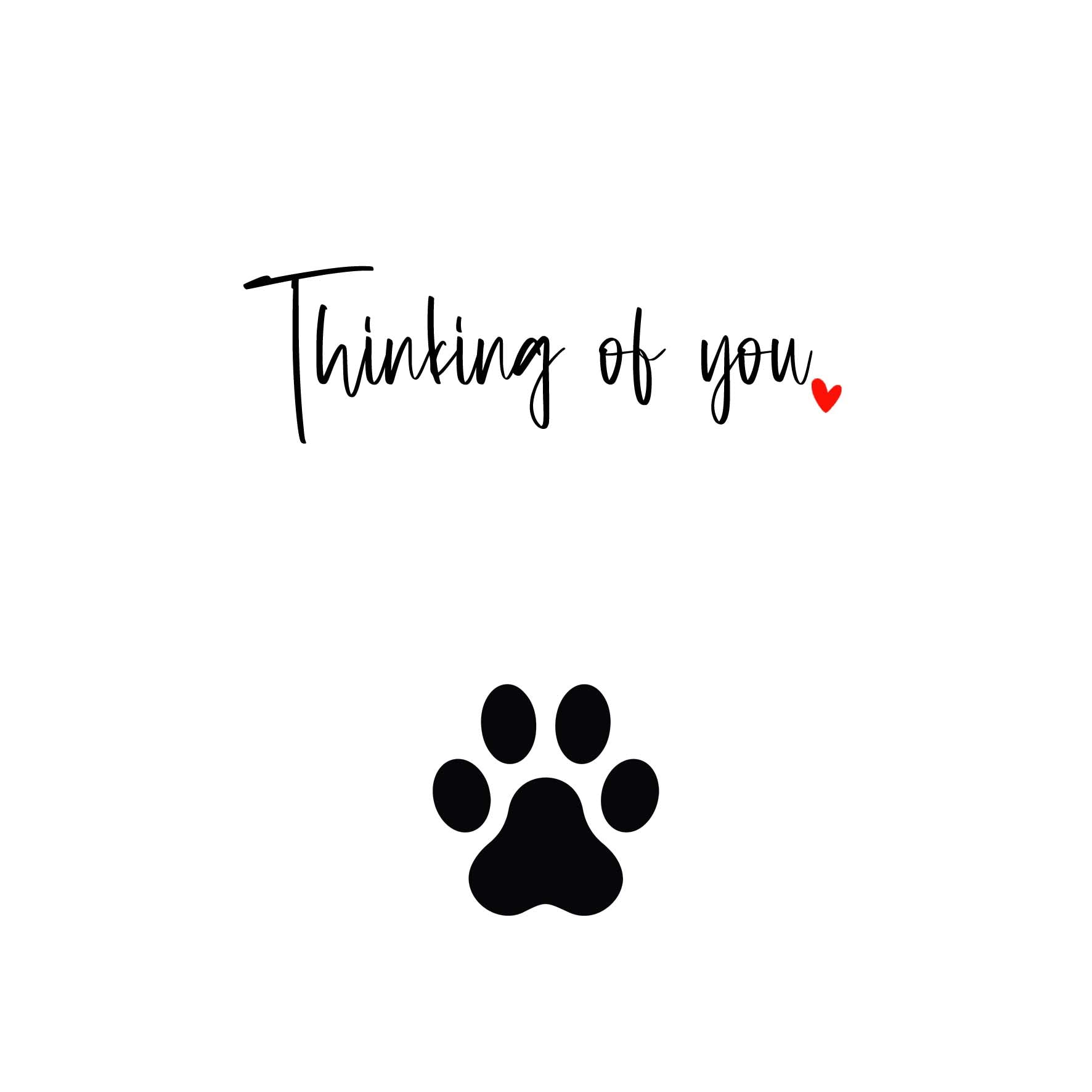 Dog Sympathy Card, Pet Loss Card