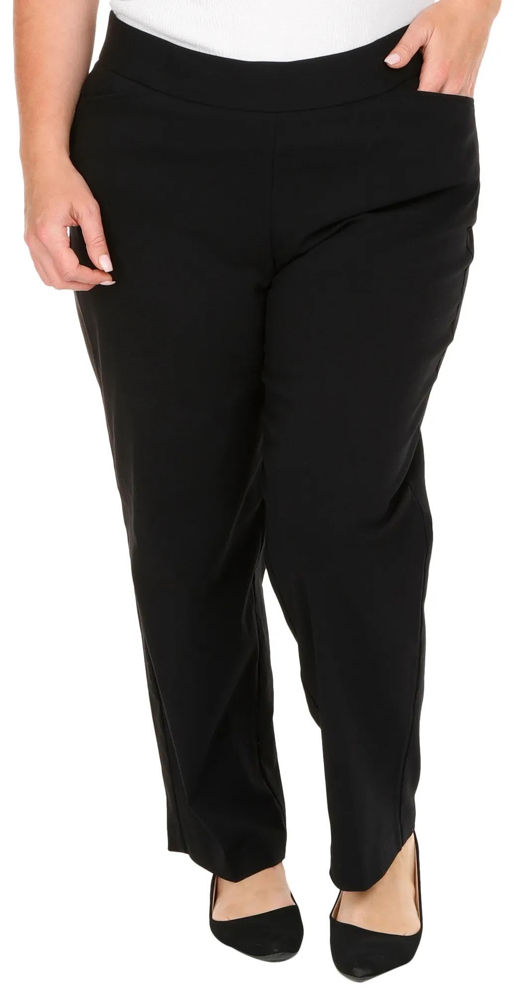 Coral Bay Plus 28 Short Millenium Solid Slimming Pants