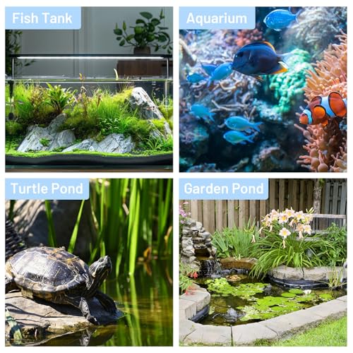 Image of Aquarium Filter Sponge, Aquarium Filter Foam for Mechanical Filtration, Traps Large Debris & Filters Water, Cut to Fit Fish Tanks, Ponds, Turtle Tanks, Salt & Freshwater, 20x20x1 in, 20PPI