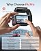 REDTIGER F4 Pro 4K Dash Cam Front and Rear, STARVIS 2 Sensor, 128GB Card Included, Built-in 5.8GHz WiFi6, 2.2inch Touch Screen Dash Camera for Cars, Voice Control, 24H Parking Mode
