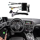 【Unterstützt die Bedienelemente für Autotasten und Lenkräder.】 Dieses erstaunliche Kit erweitert Ihr vorhandenes MMI um die volle Carplay-Funktionalität, wobei alle ursprünglichen Funktionen erhalten bleiben. Das Carplay- und Android Auto-System unterstützt Tasten- und Lenkradsteuerungen.