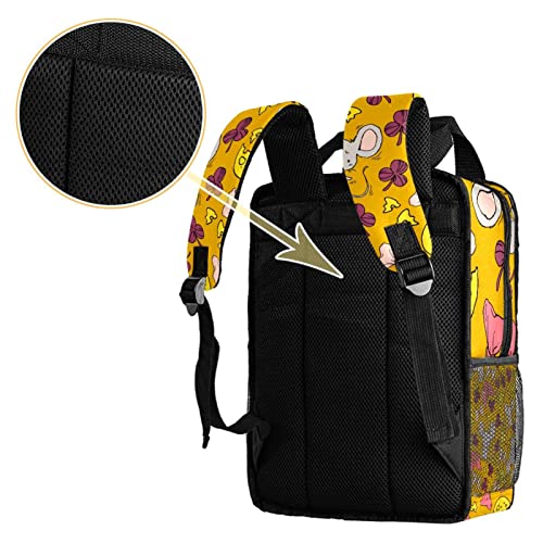 Sac à dos garçon rouge avec sangles réglables enfant - 4