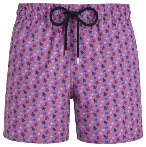 Men's Stretch Swim Trunks Micro Ronde des Tortues Rainbow