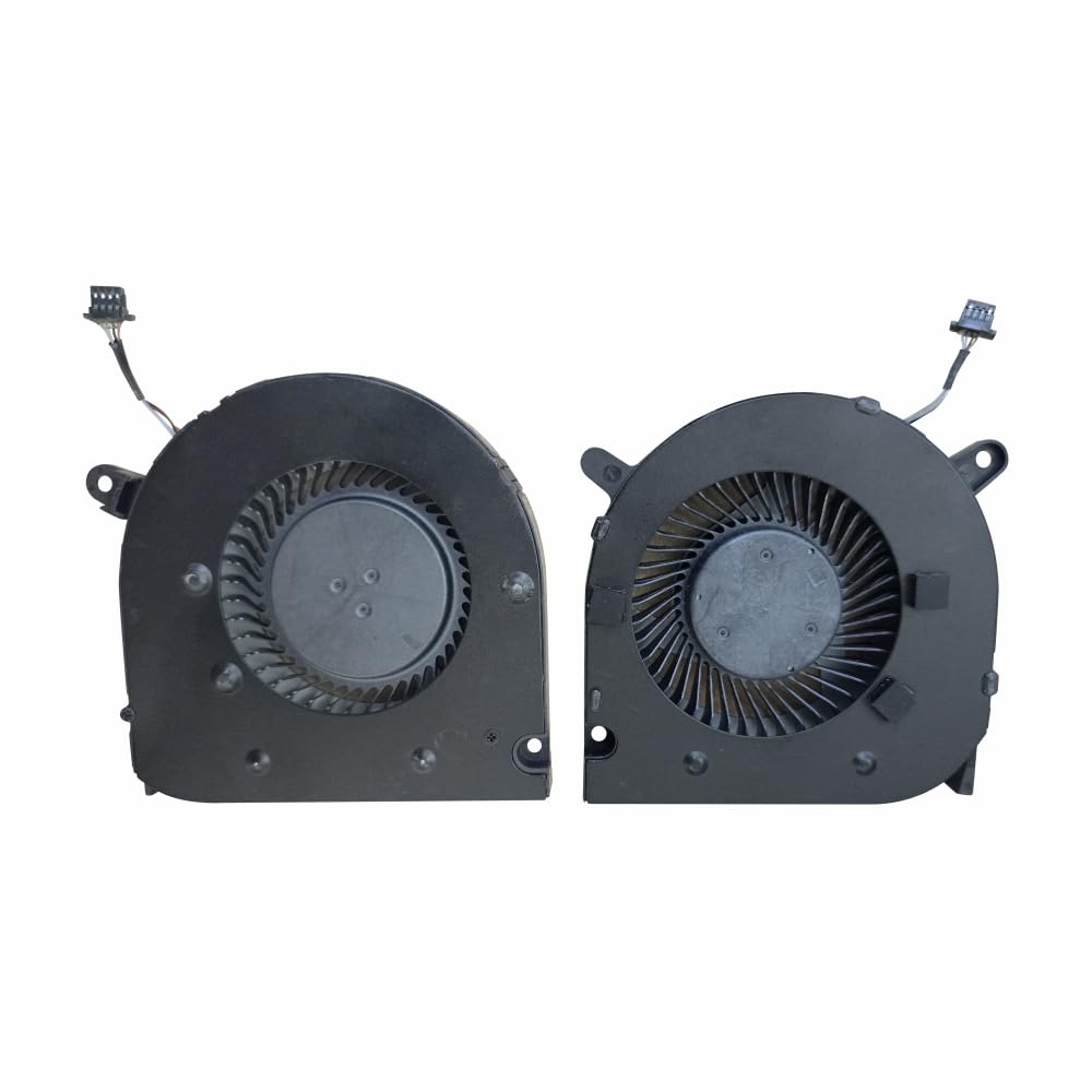 Sanj8 CPU + GPU Cooling fan For Dell G3 15 3500 Dell- 2019 G3 15 3590 Dell G5 15 SE 5500 5505 P89F Series Laptop CN-04NYWG & CN-0160GM 023.100G9.0013 Series Laptop Dell G3 15 G5 15 Gaming Laptop