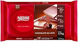 Barra de Chocolate ao Leite NESTLɮ 2,1kg