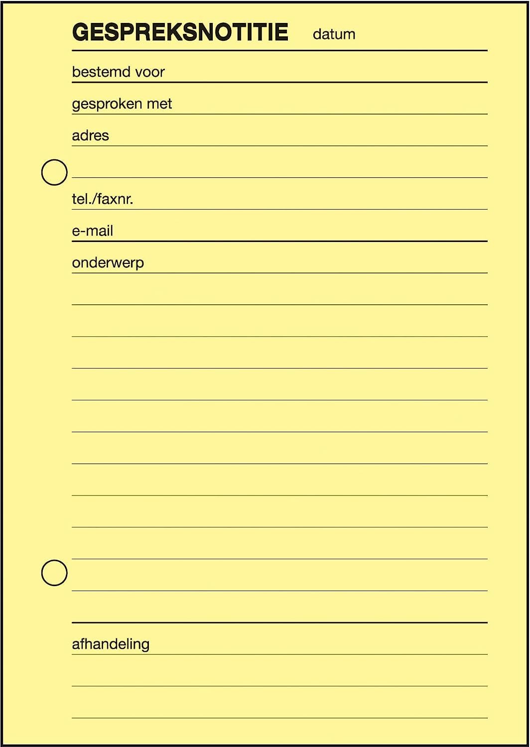 Sigel Expres 30230 Memo Pad Dutch Language A6 Set of 5