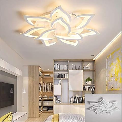 FUMIMID LED Deckenlampe Blume Kreative Deckenleuchte Innen Decken Beleuchtung Cover