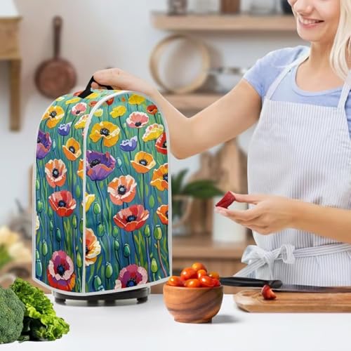 Protector Universal para Licuadoras en Poliéster con Diseño Floral miniatura 3